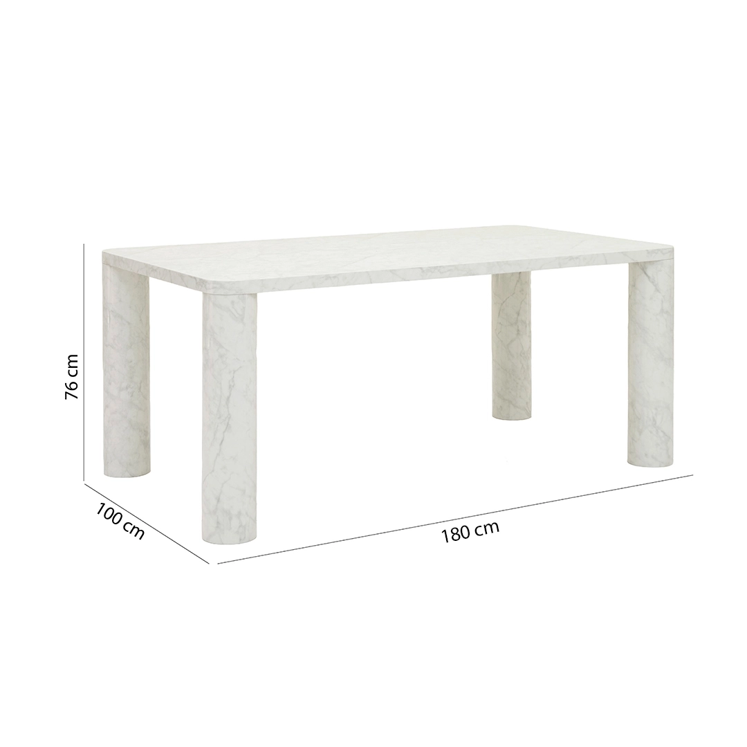Moon 6-Seater Dining Set - Image 2