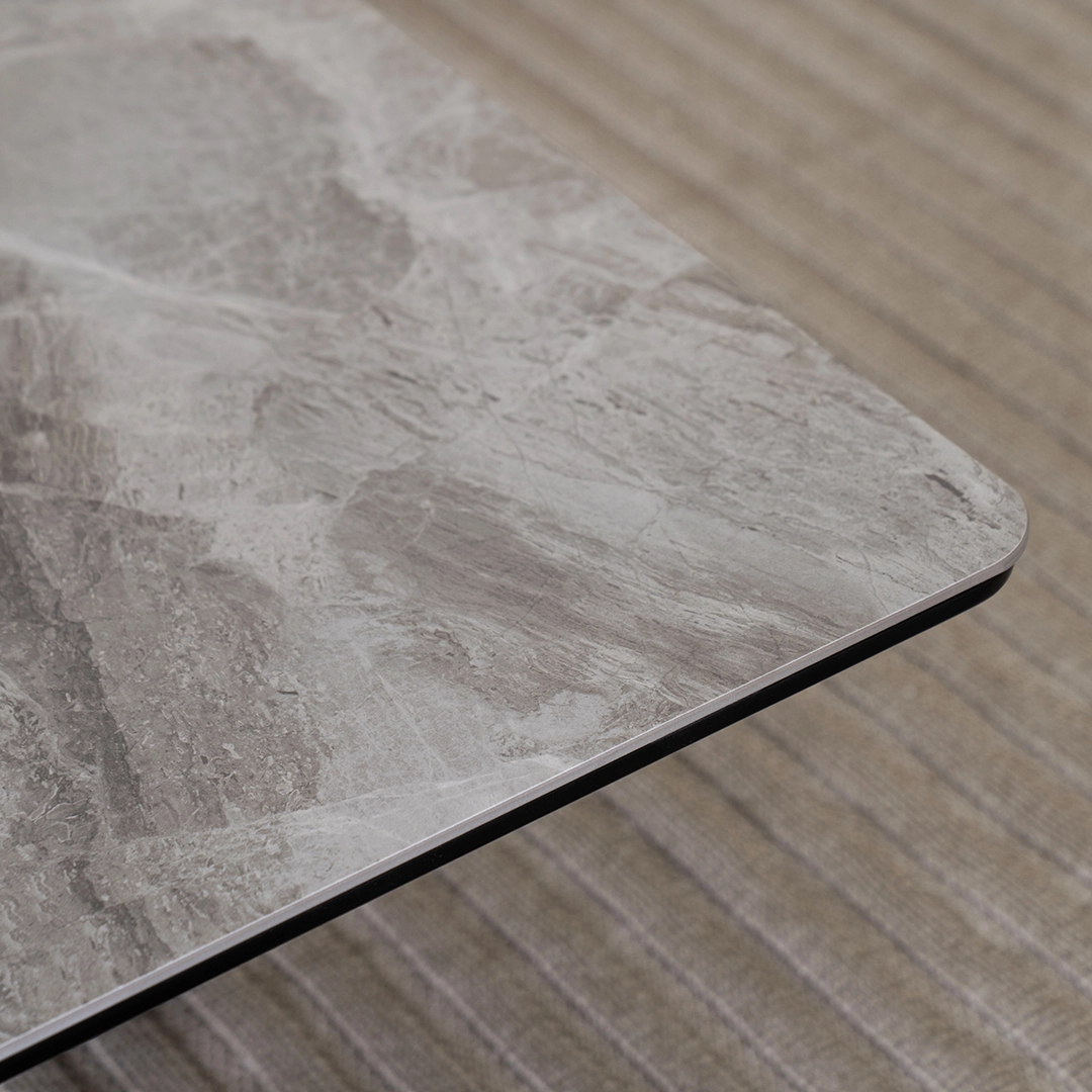 Florence Center Table-Grey/Black - Image 4