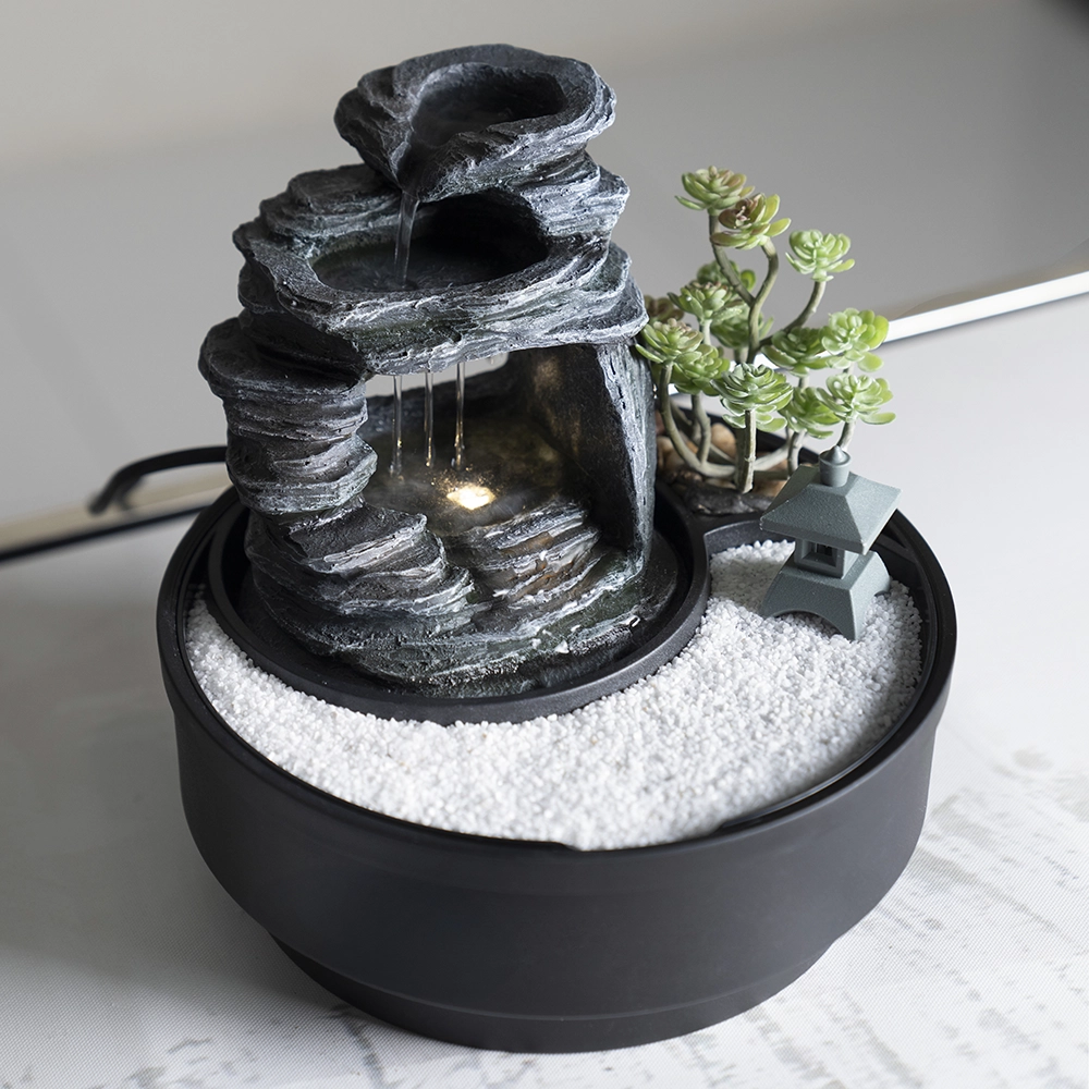 Rivulet Indoor Fountain Grey - Image 6