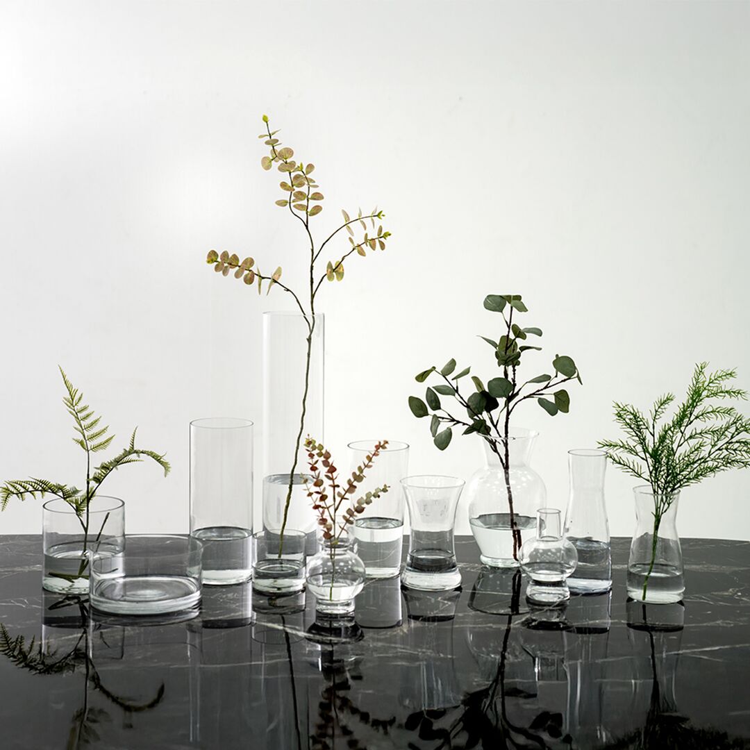 Atlas Clear glass cylinder vase 15x15cm - Image 4