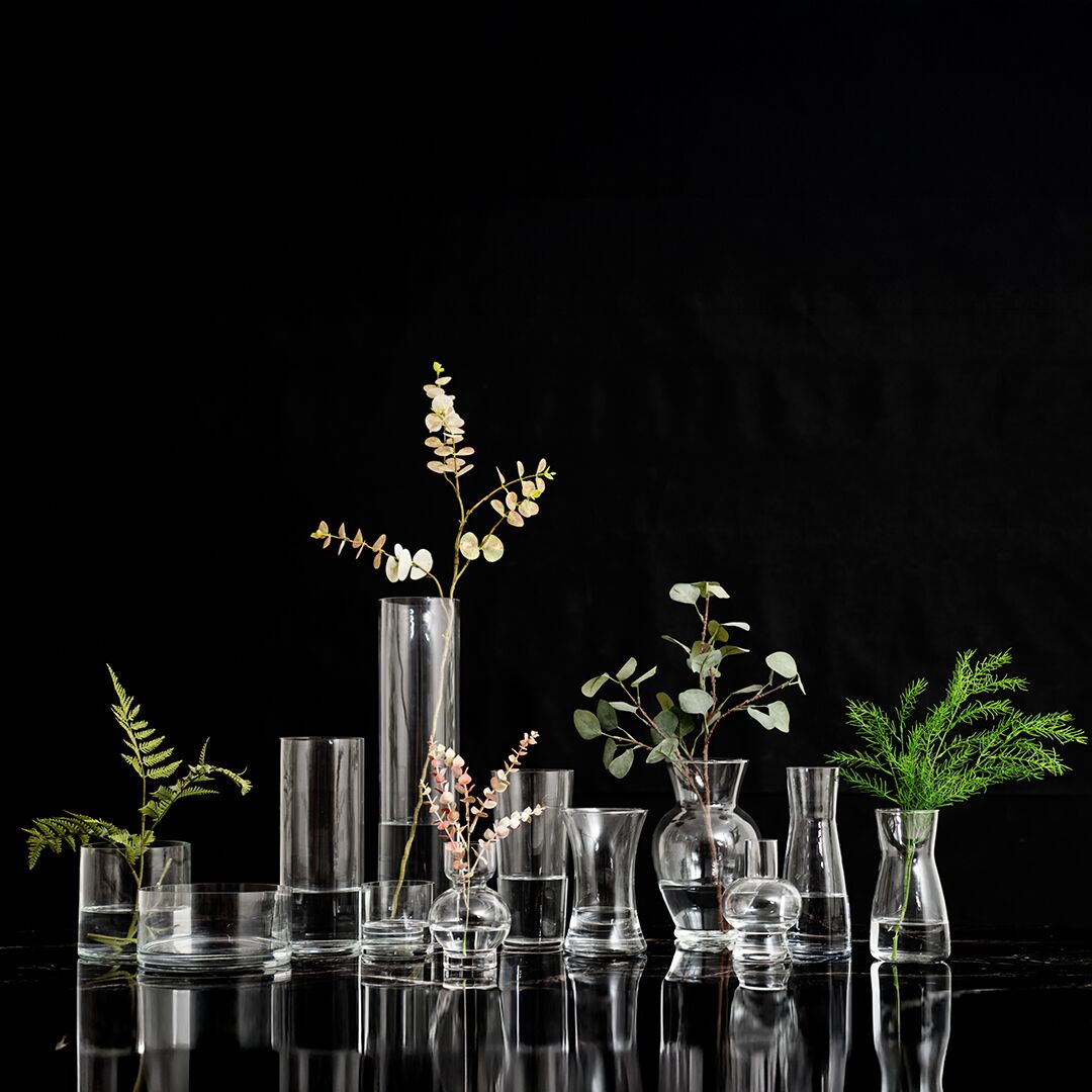 Atlas Clear glass cylinder vase 15x15cm - Image 5