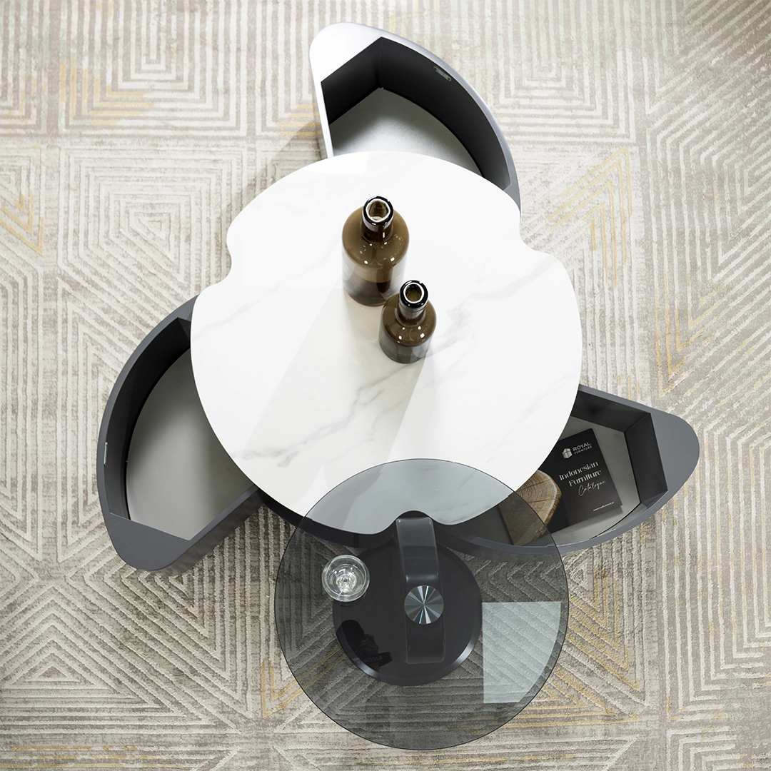 Fern 2 piece Coffee Table Set - Image 5