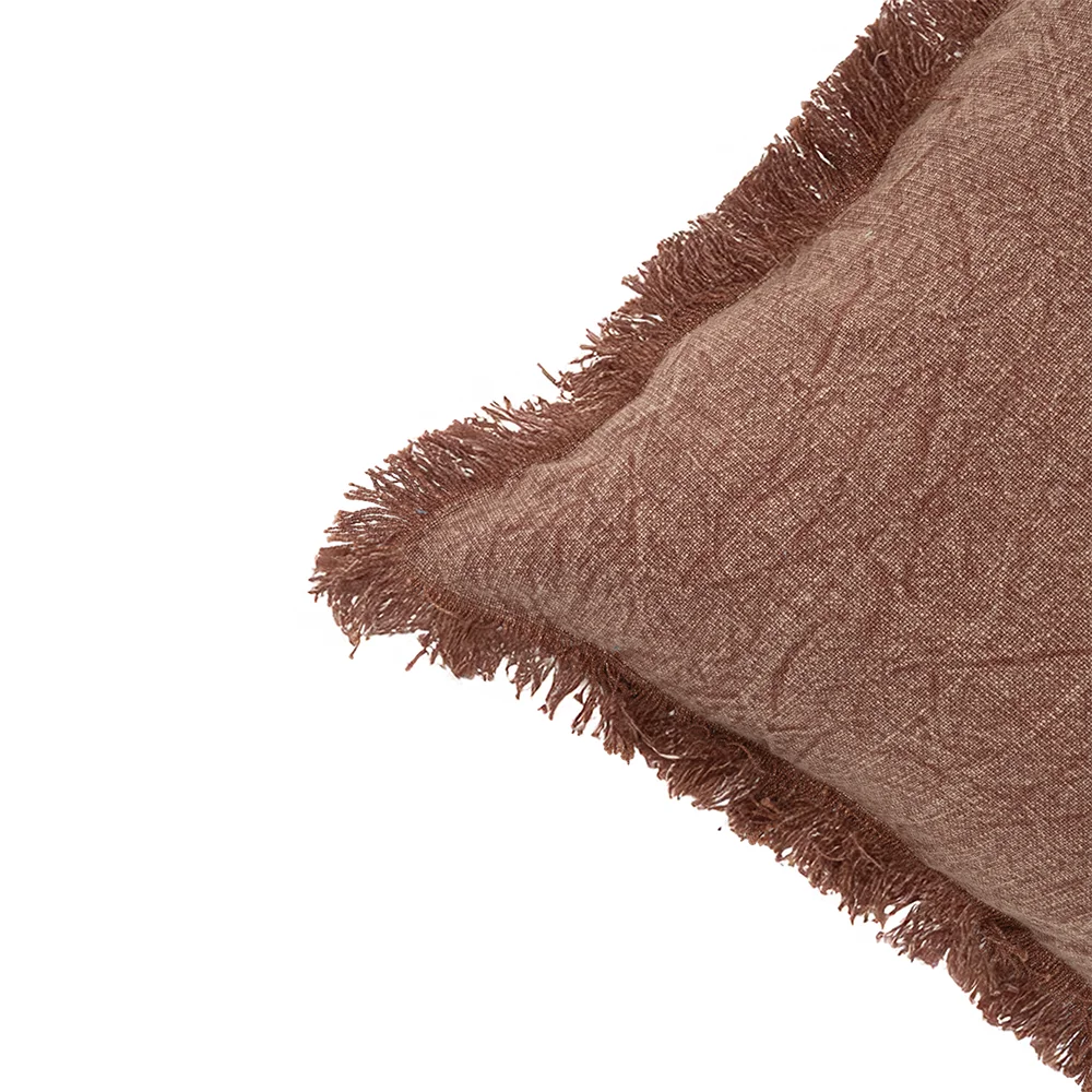 Heston stonewash tan cushion 45×45 cm - Image 4