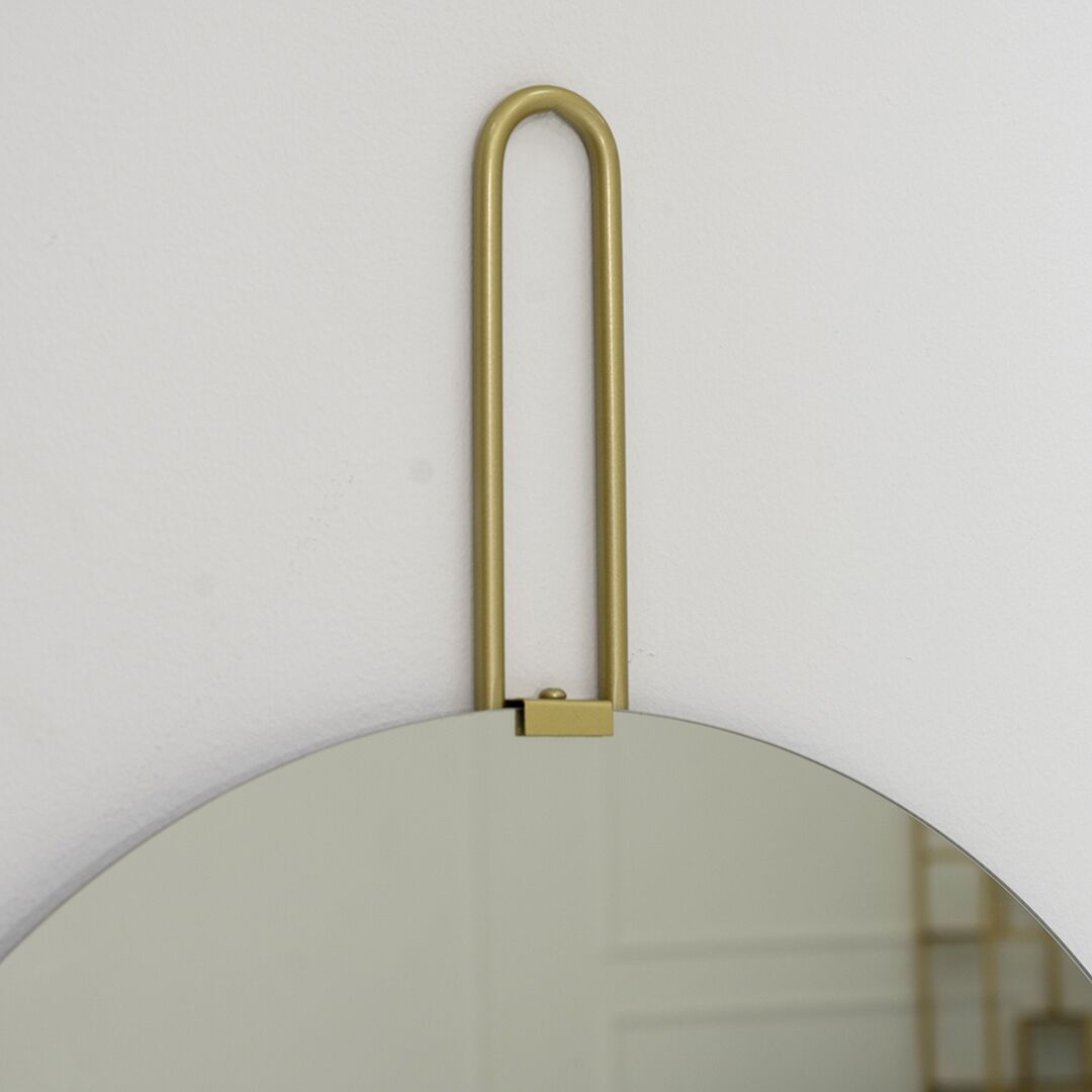 sierra decorative metal mirror gold 60×2.5x82cm - Image 3