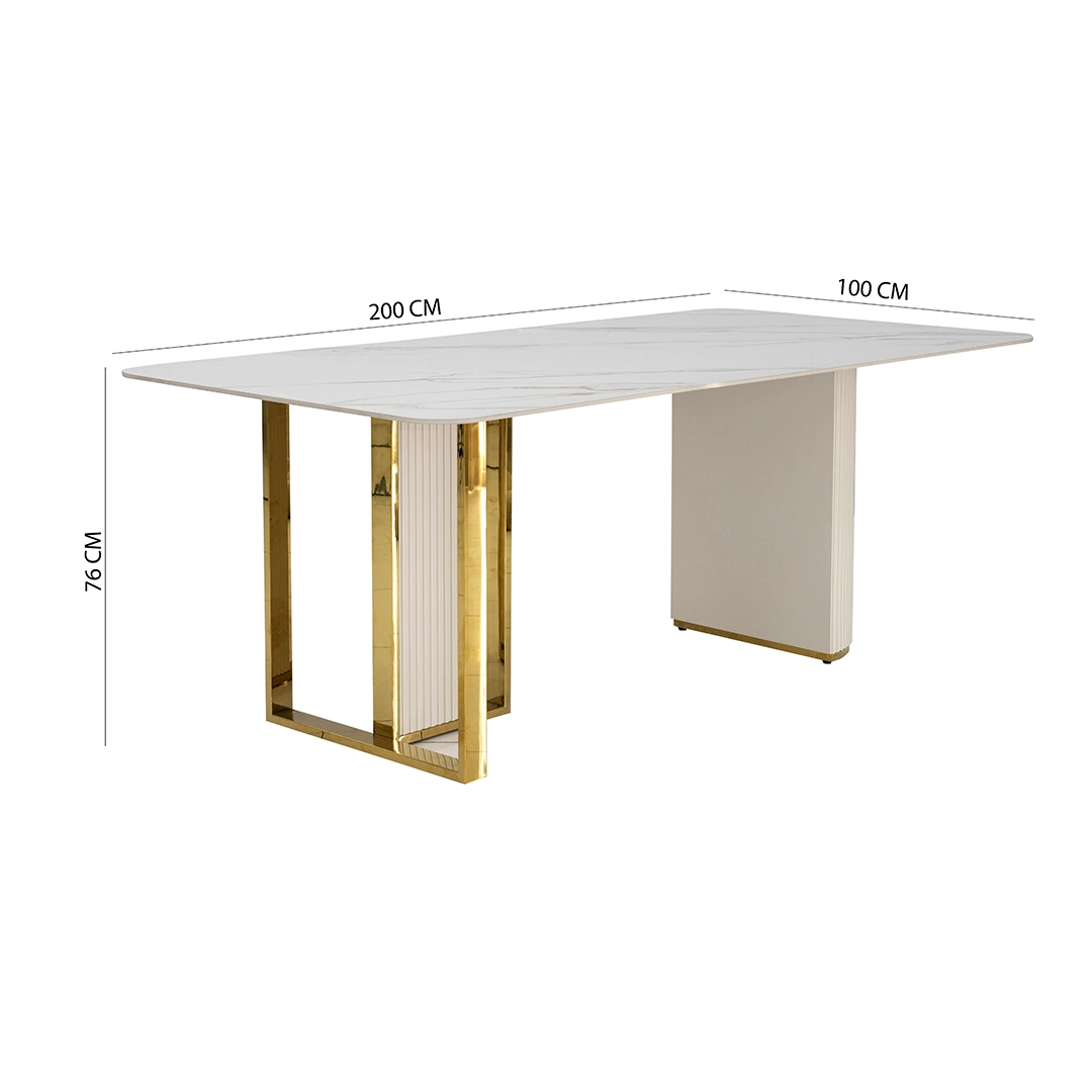 Luxotic 6-Seater Dining Set - Image 2
