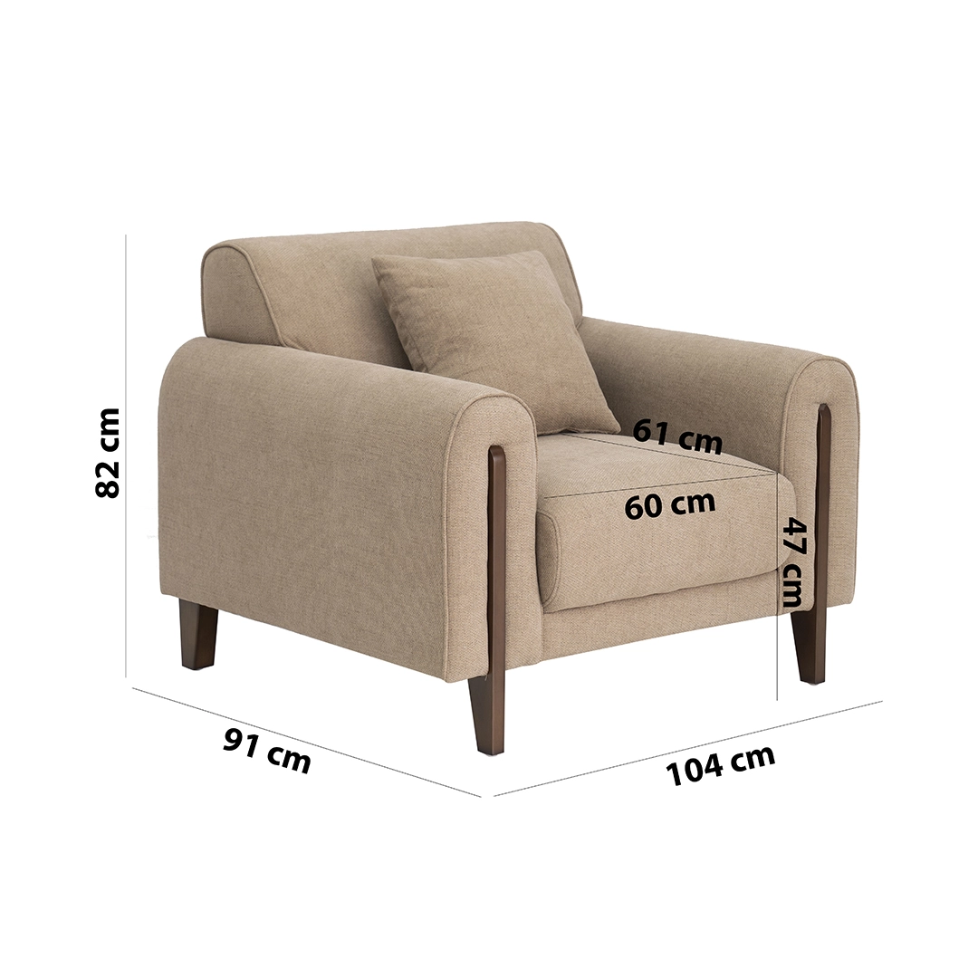 Axis Single Seater Sofa - Image 2