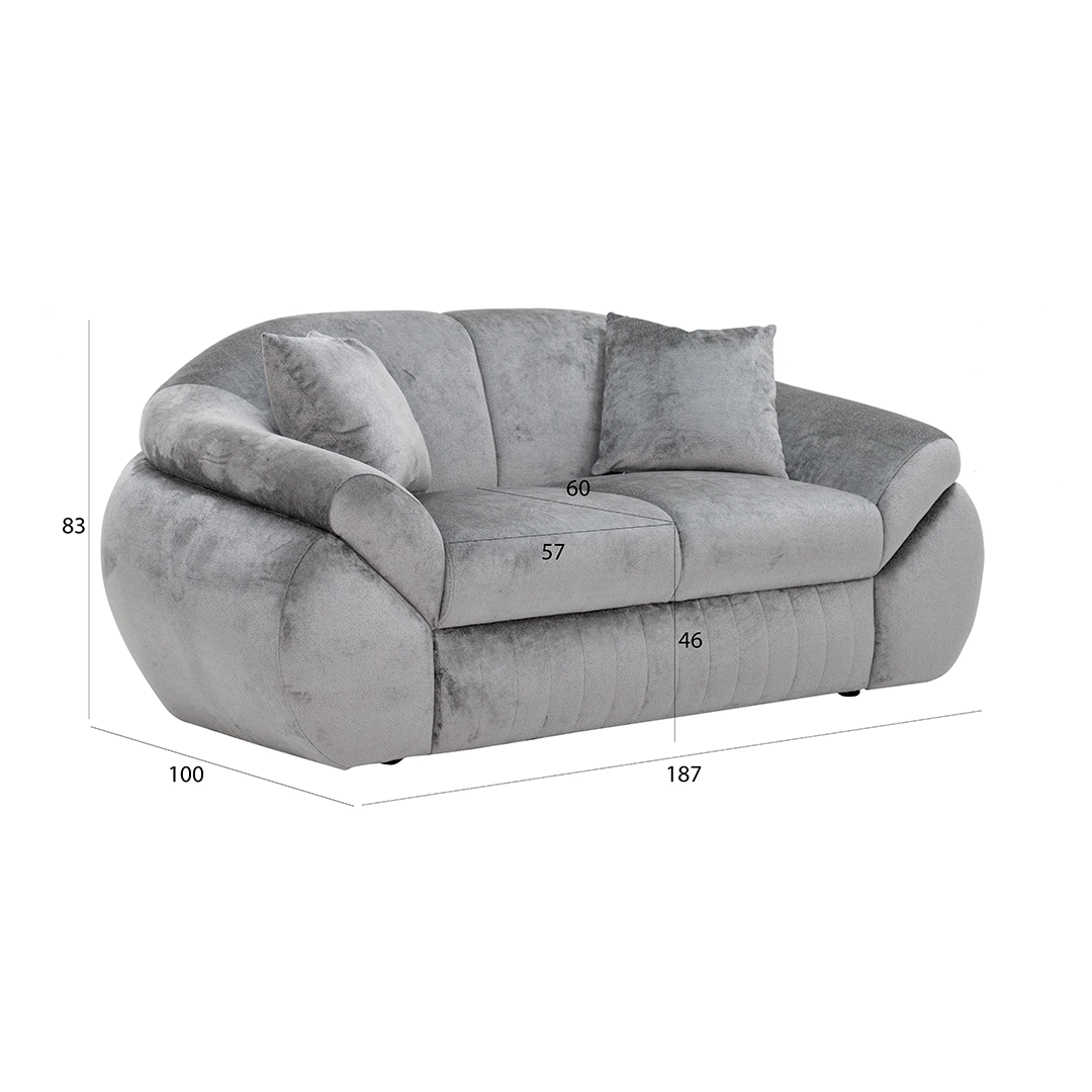 The Jesse 2 Seater Sofa - Image 2