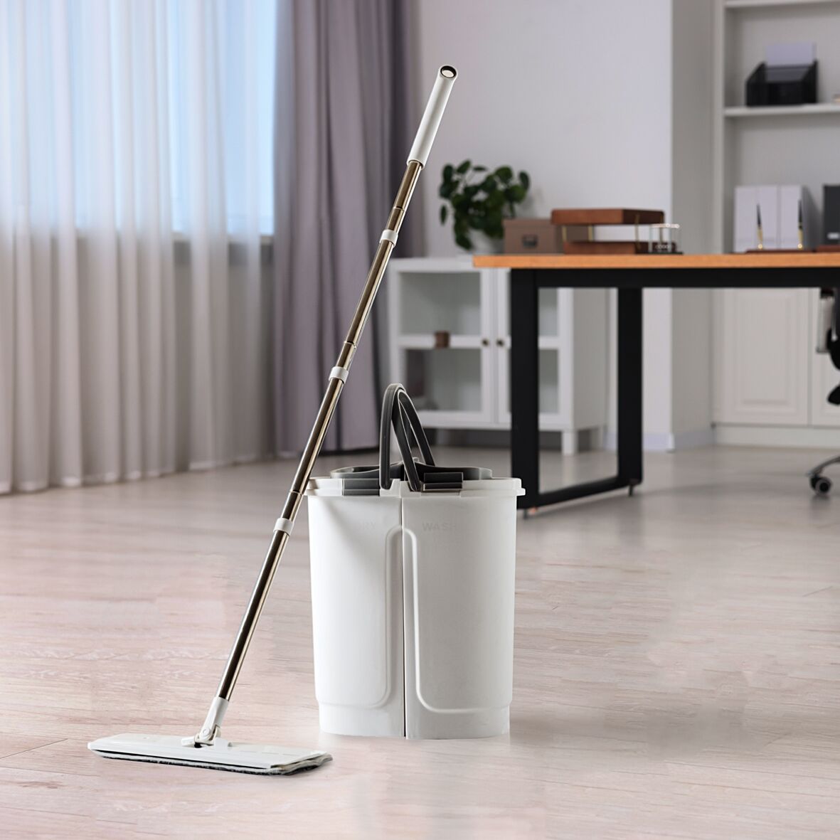 Trilo Foldable Mop with Bucket - Image 5