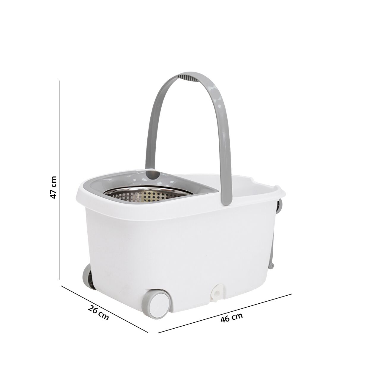 Trilo Foldable Mop with Bucket - Image 2