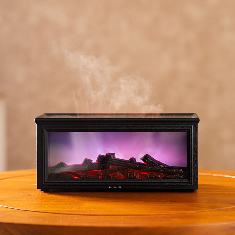Aurenza 280ml Flame Aroma Diffuser Black - Image 8