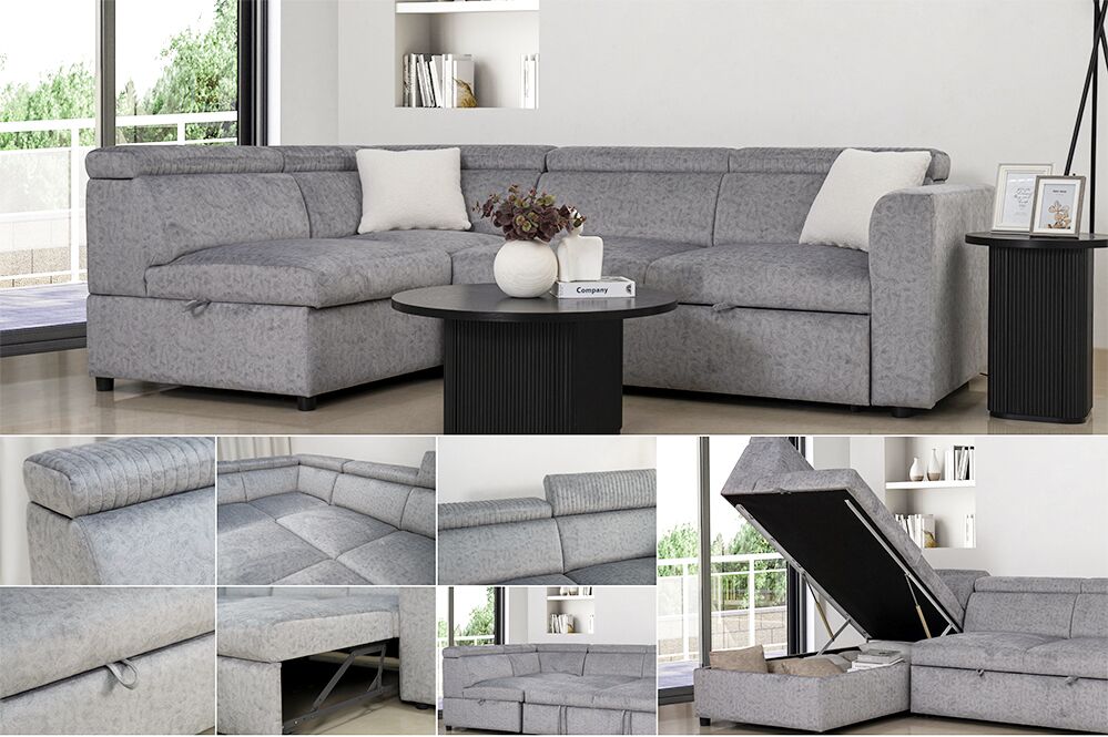 Bell Sofa Bed with Storage - Image 6