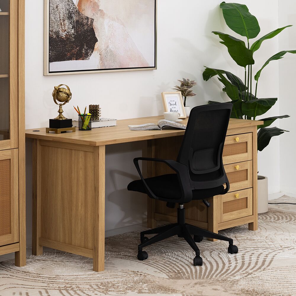 Agoda Study Desk-Oak - Image 11