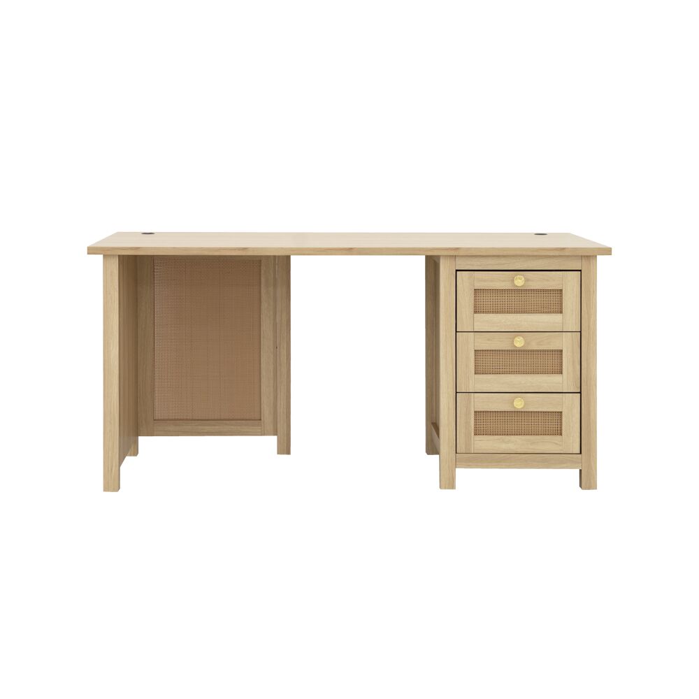 Agoda Study Desk-Oak - Image 4