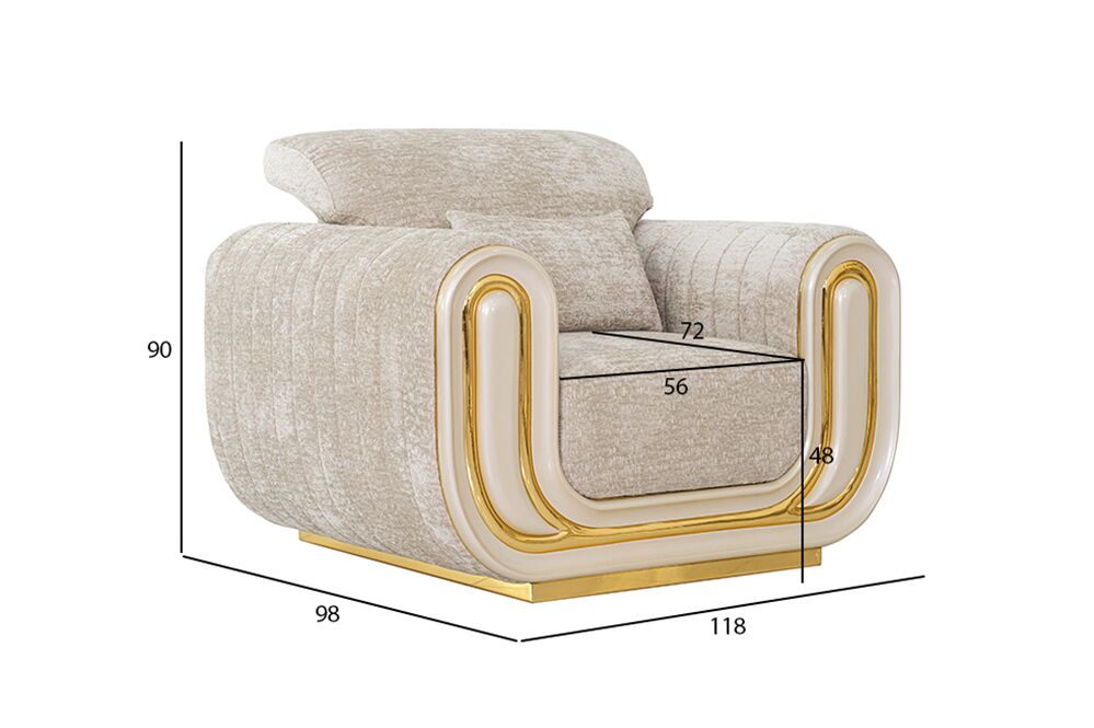 Brando Single Seater - Image 2