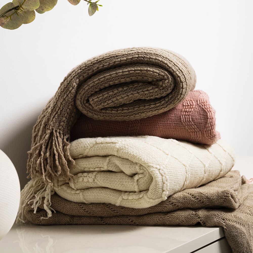 Raha Throw-Beige - Image 3
