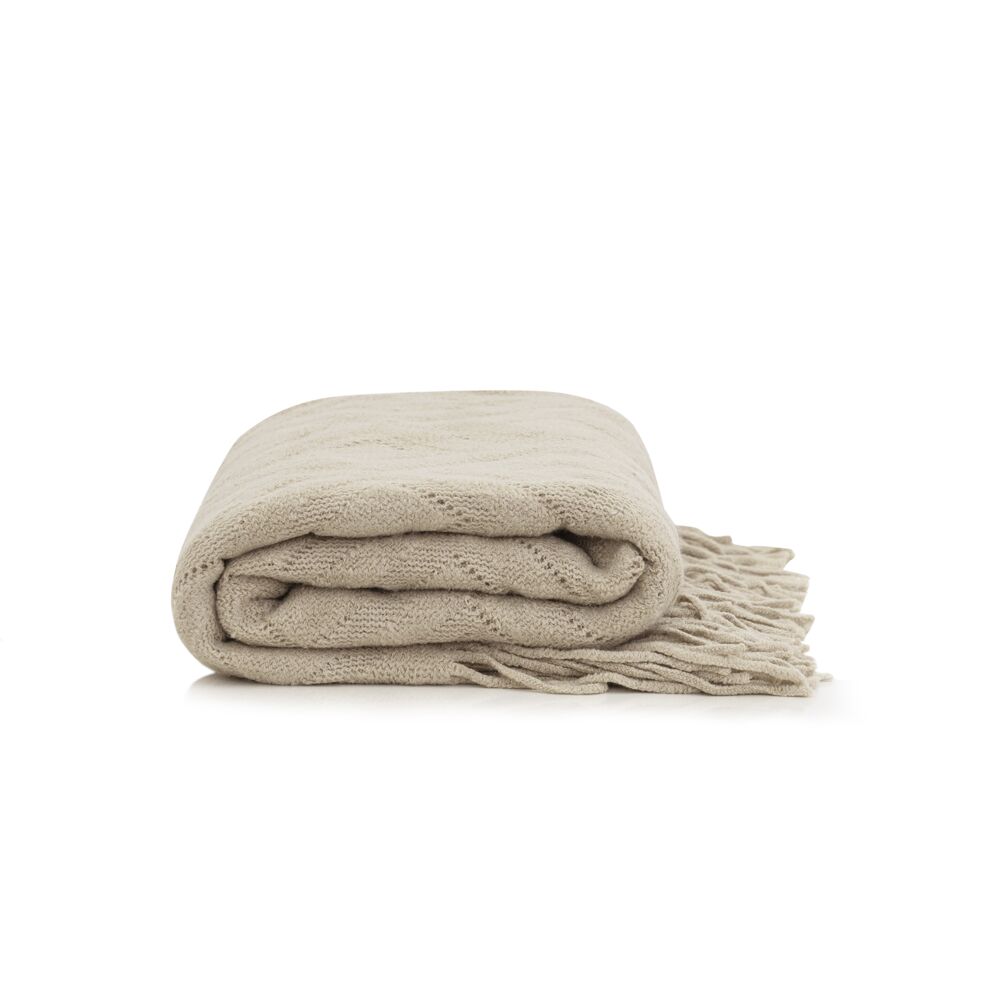 Raha Throw-Beige - Image 5