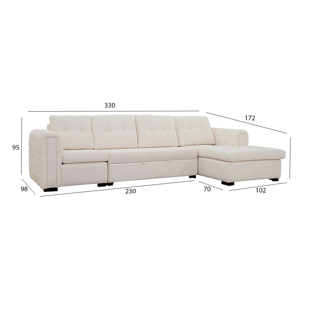 Cove 4-Seater Sofa Bed - Image 2