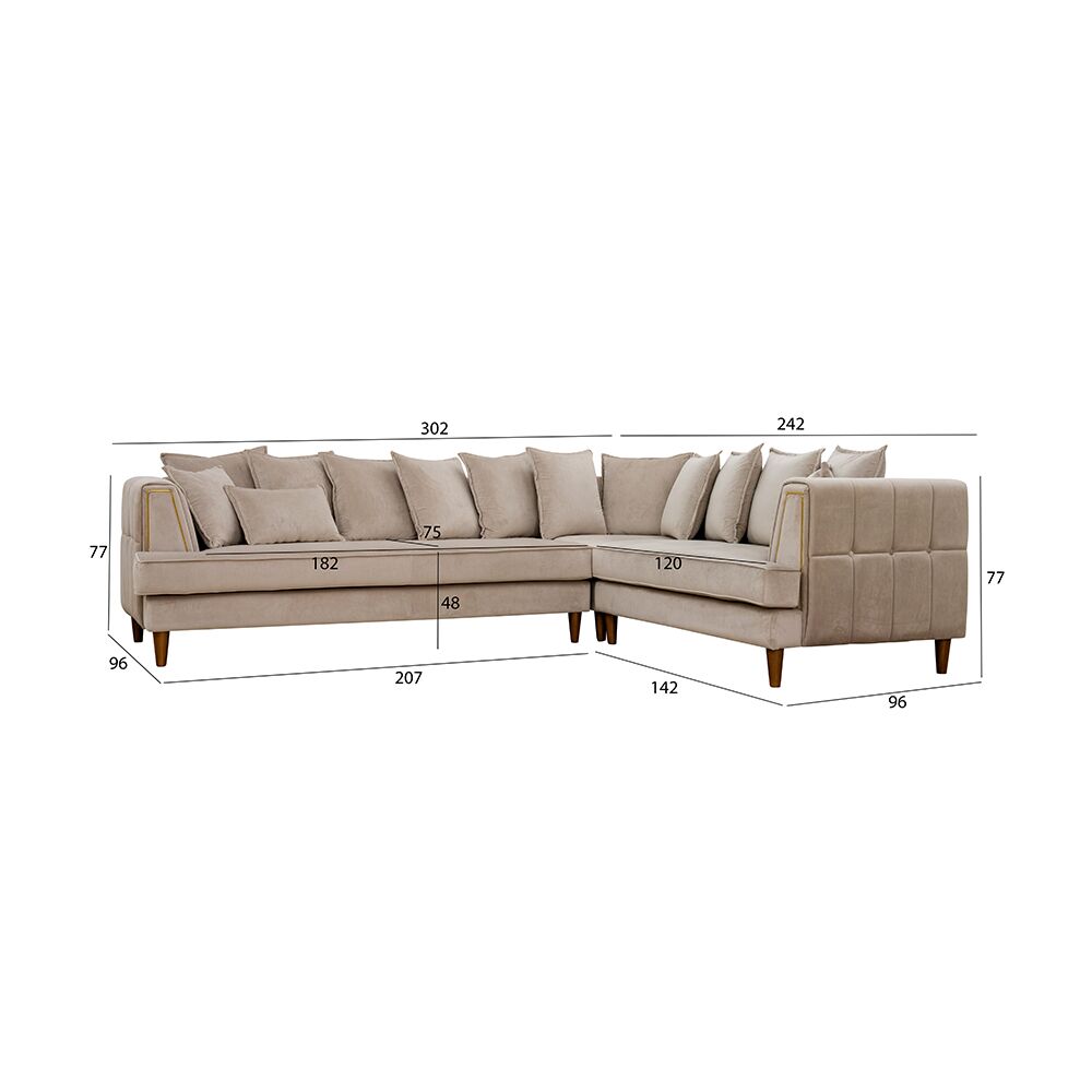 Charm Corner Sofa - Image 2