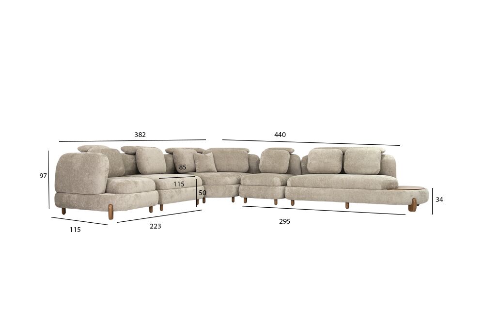 The Lexus Corner Sofa - Image 2