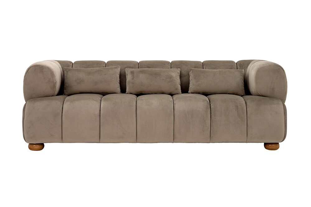 Taara Sofa Set-Brown - Image 5