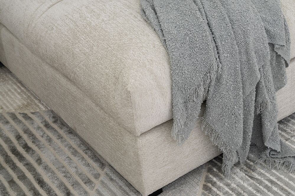 Elise Corner Sofa with Ottoman - Image 12