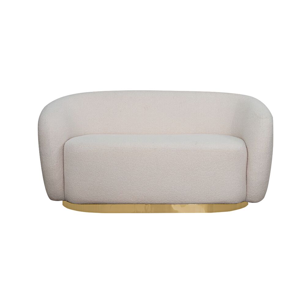 Ava Sofa Set with Mushroom Pouffe - Image 7