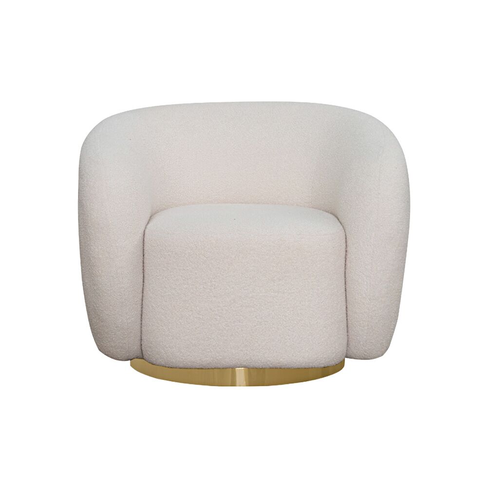 Ava Sofa Set with Mushroom Pouffe - Image 8
