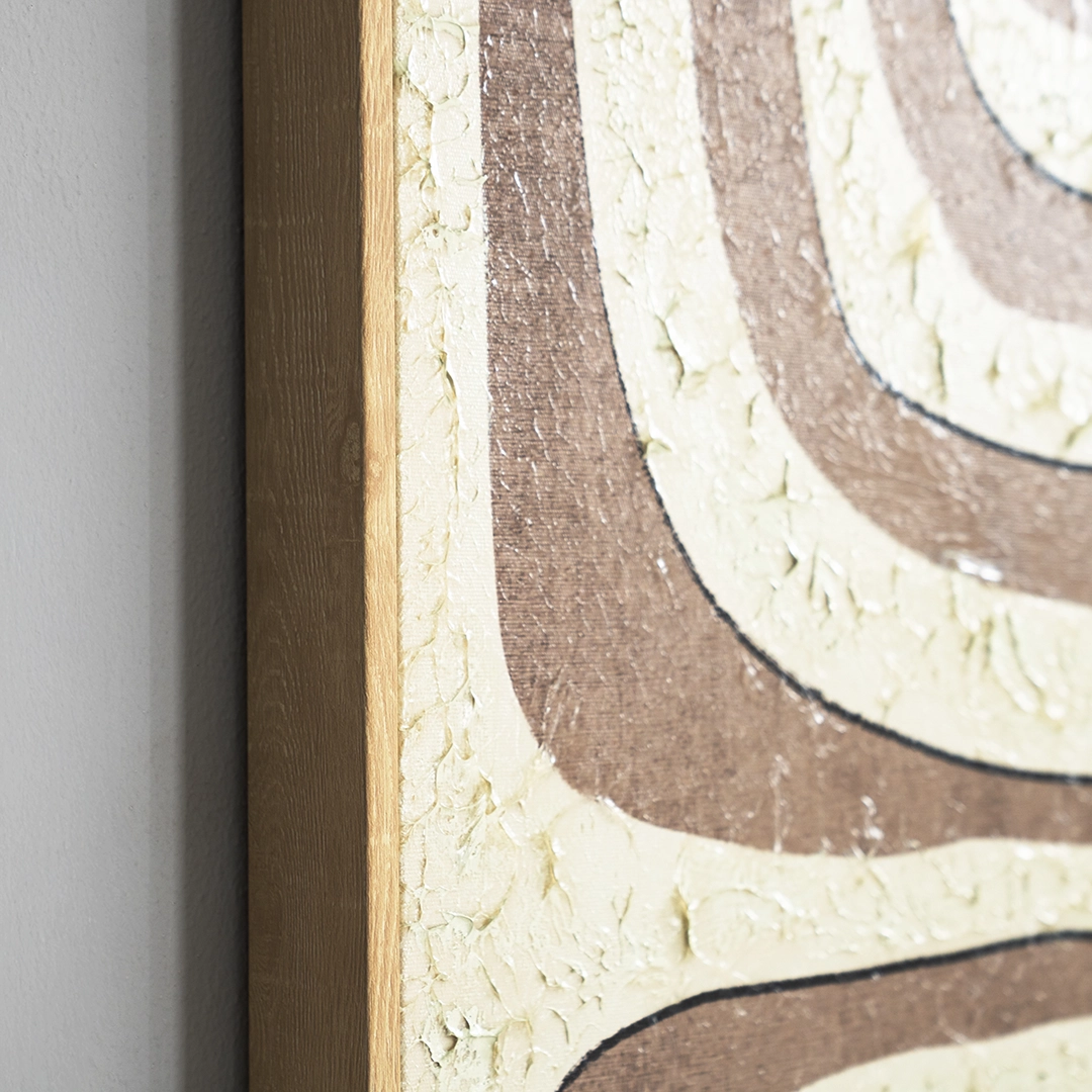 Elm framed canvas wall art 82.6×4.3×122.6cm - Image 7