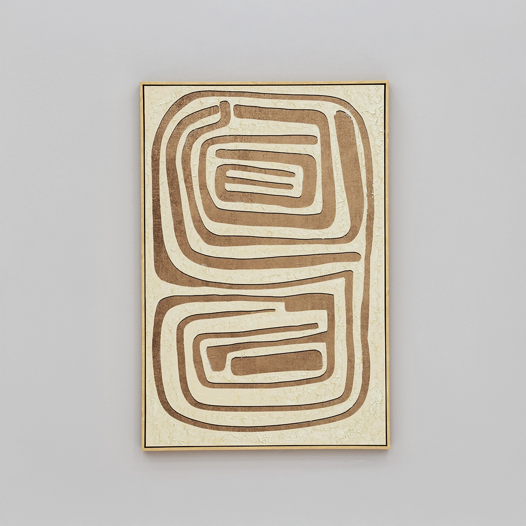 Elm framed canvas wall art 82.6×4.3×122.6cm - Image 3