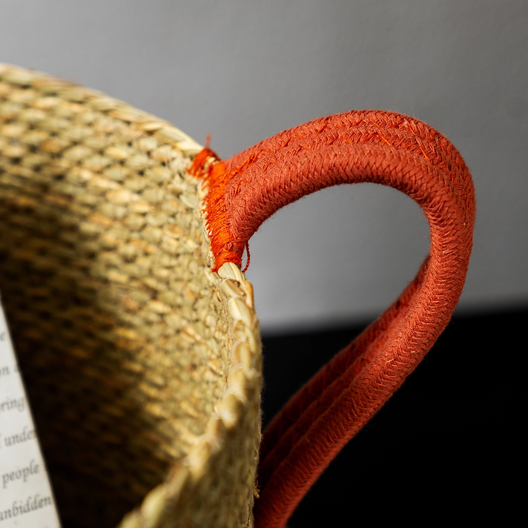 Auden seagrass vase 32x30x25CM - Image 3