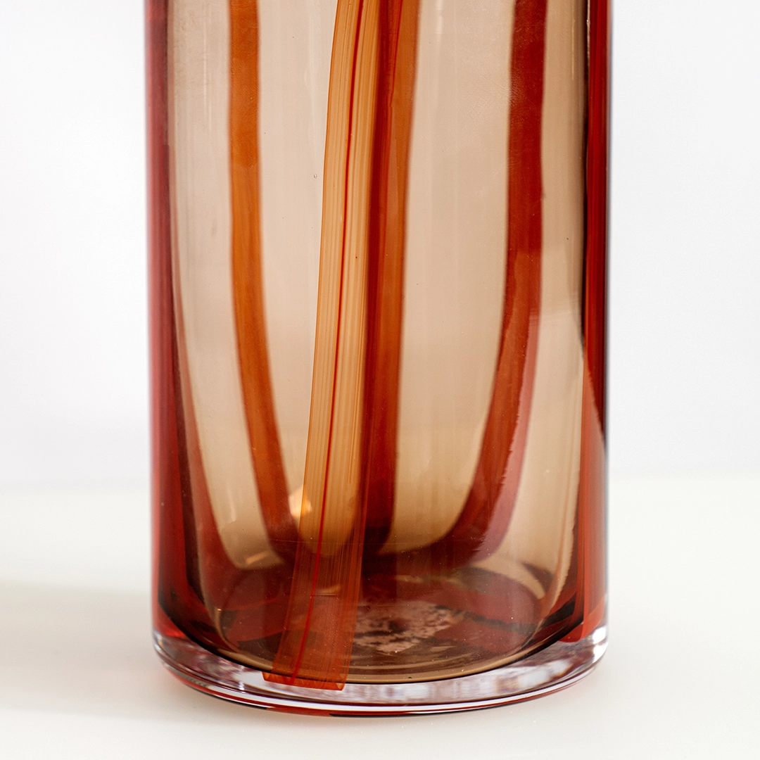 Lemont glass de canter jar multicolor 12x12x30.5cm - Image 4