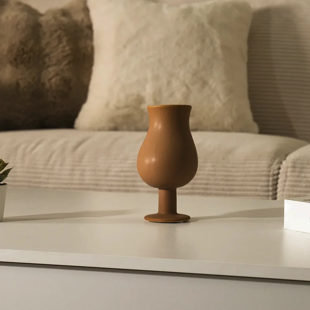 Quinn ceramic vase 9.2*9.2*16.7 cm - Image 5