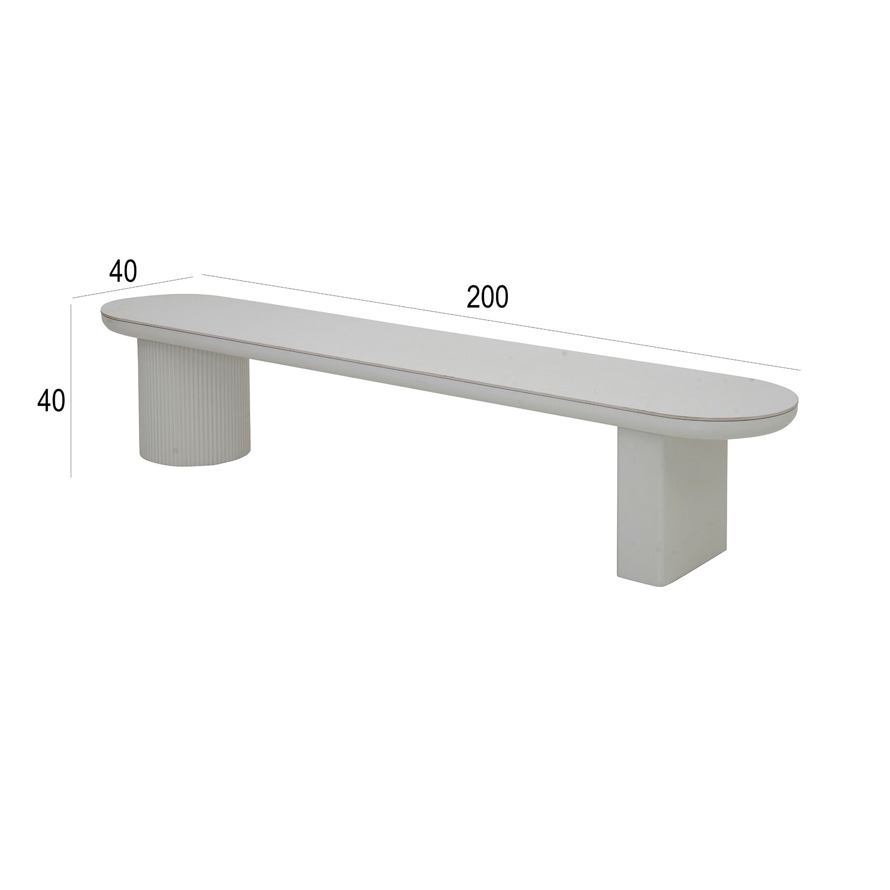 Freedo Tv Unit-Off White - Image 2