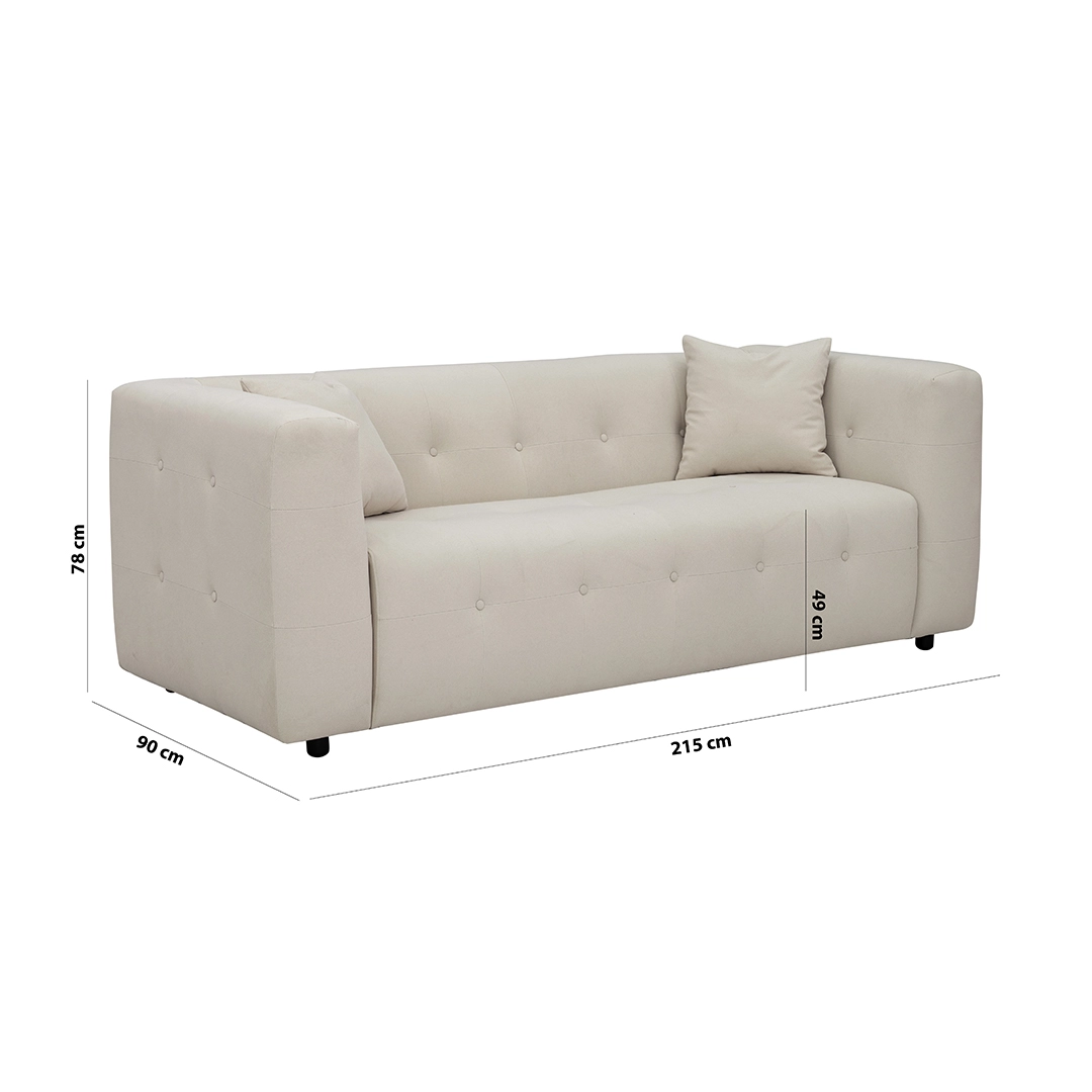The Fox 3-Seater Sofa - Image 2