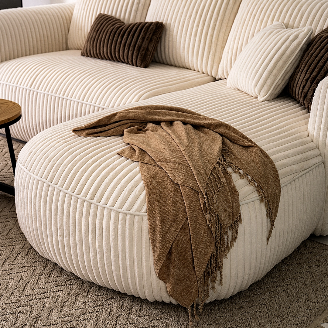The Vanvi 3-Seater Corner Sofa - Image 5