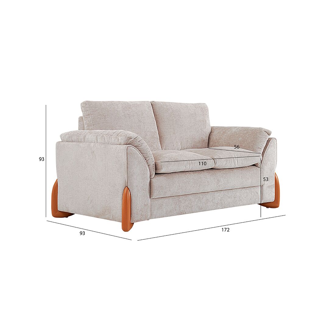 The Dune 2 Seater Sofa - Image 2