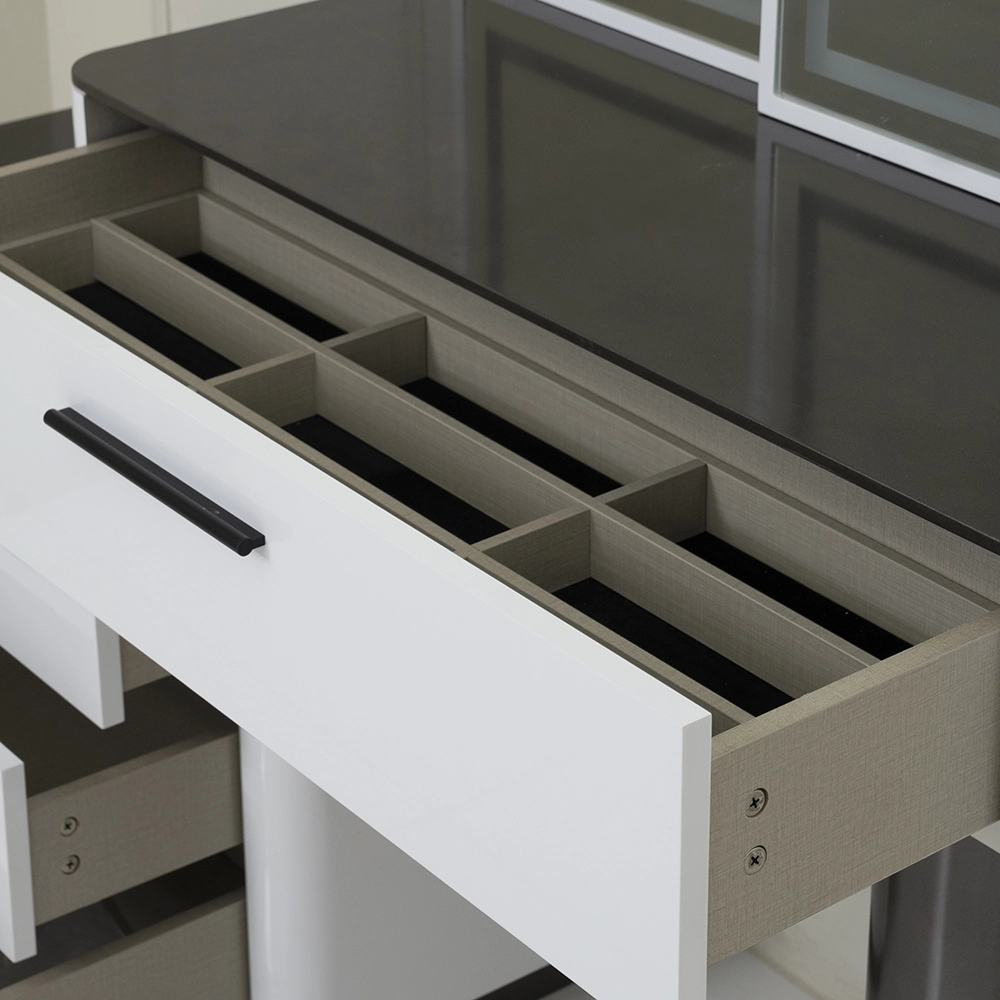 Edessa 6-pcs King Bedroom Set With Hydraulic Storage-180*200cm - Image 11