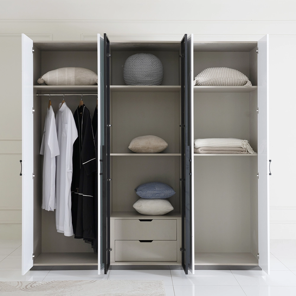 Edessa 6-pcs King Bedroom Set With Hydraulic Storage-180*200cm - Image 16