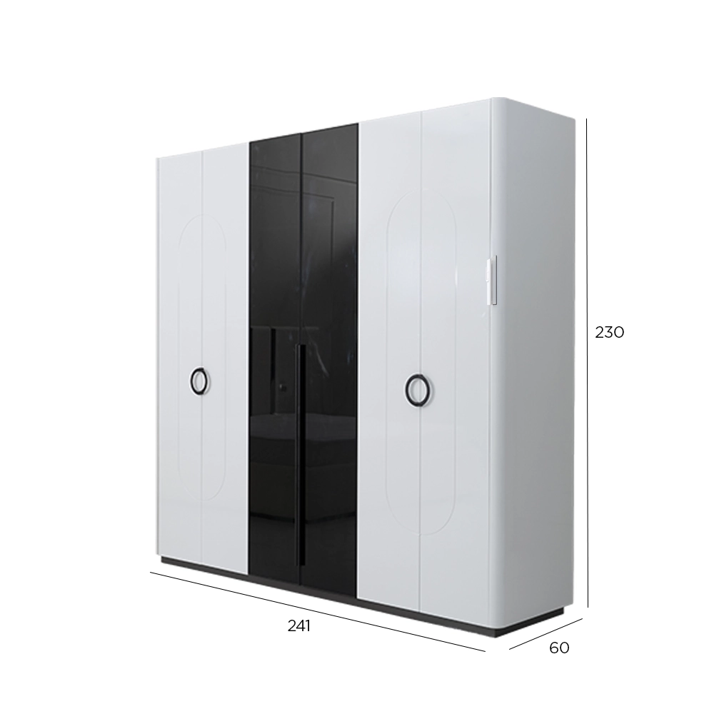 Edessa 6-pcs King Bedroom Set With Hydraulic Storage-180*200cm - Image 19