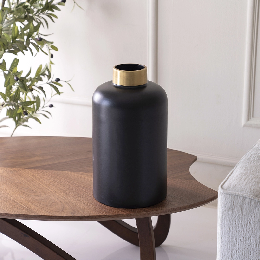 Mesa metal vase 24X24X43 CM - Image 4