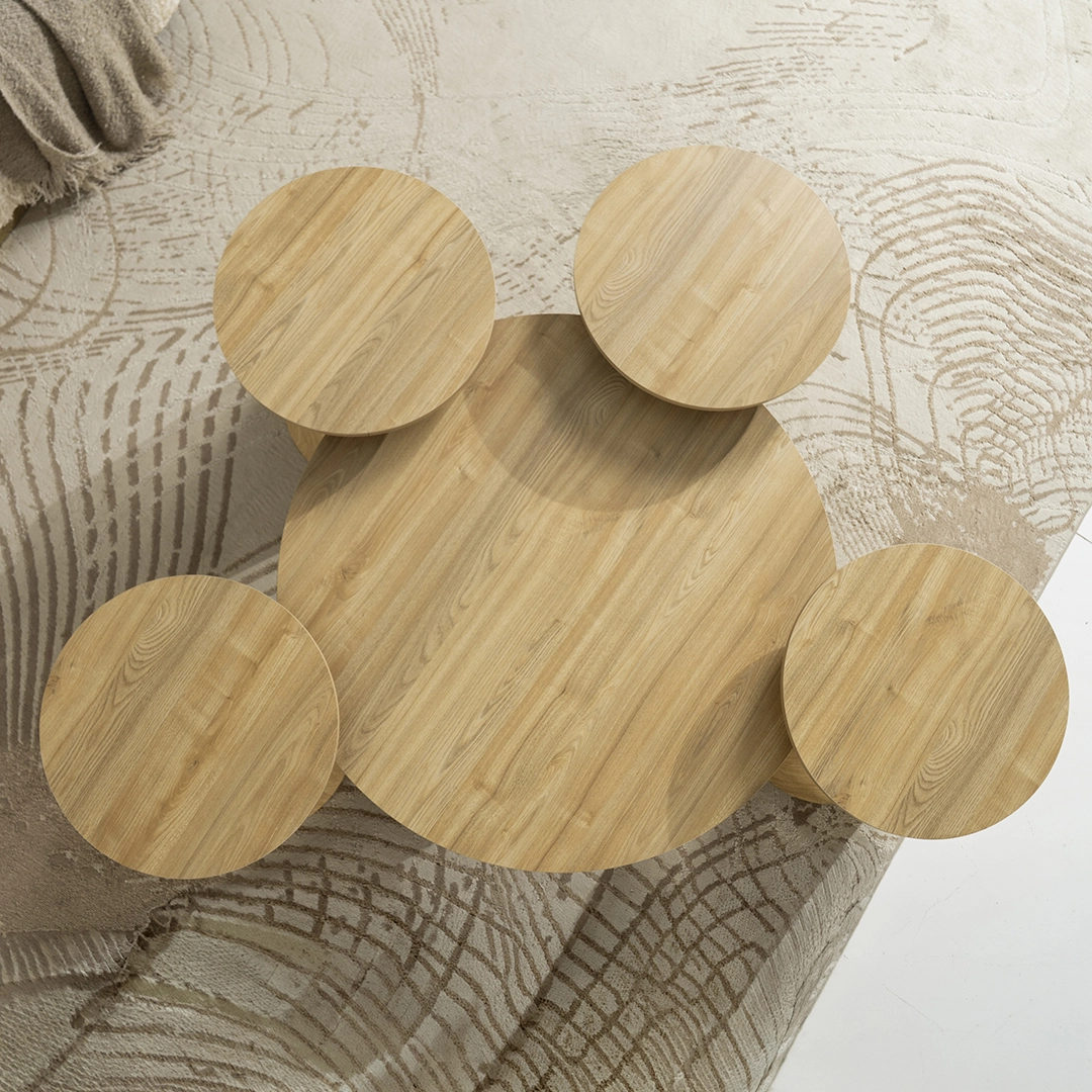 Bartin 1+4 Coffee Table Set - Image 6