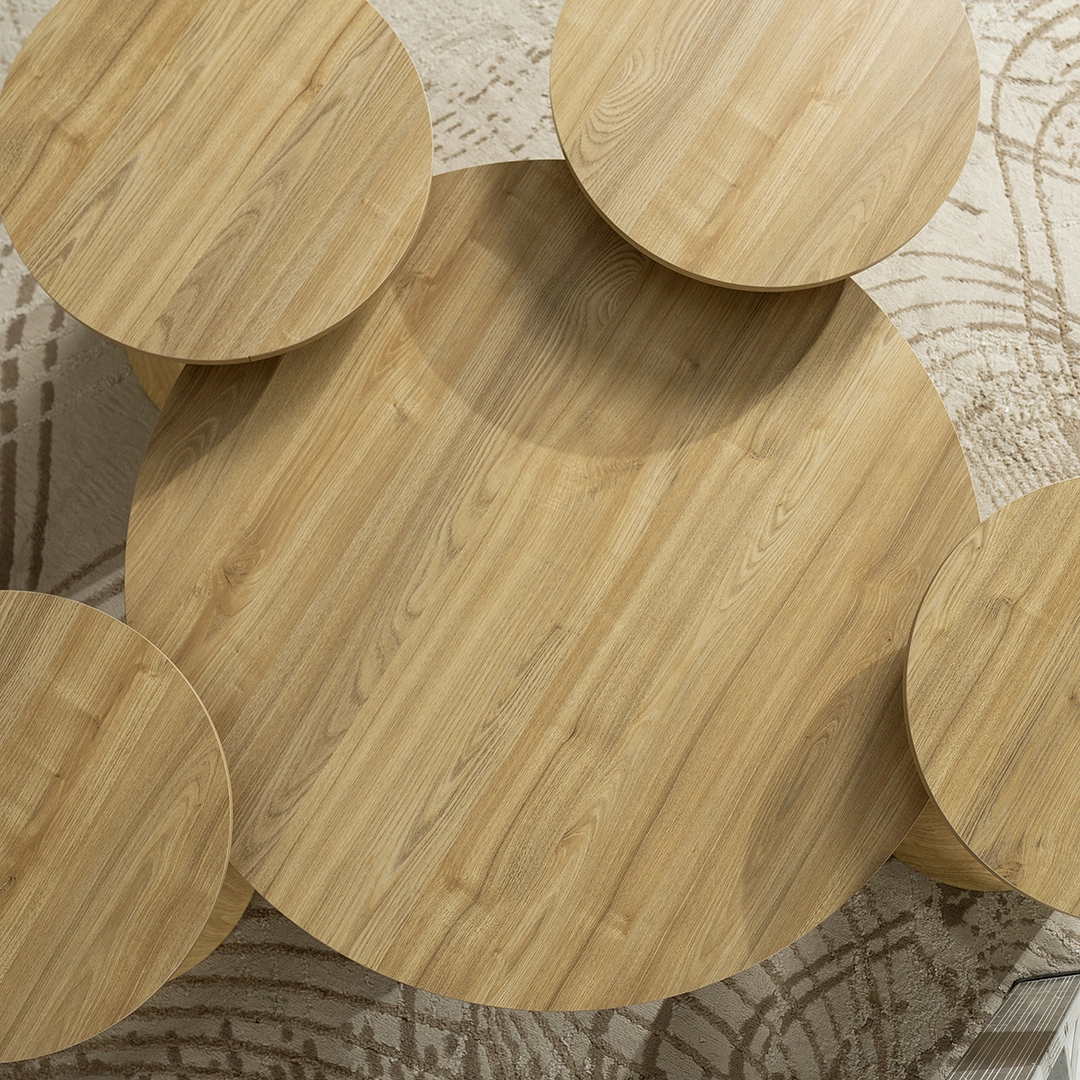 Bartin 1+4 Coffee Table Set - Image 7