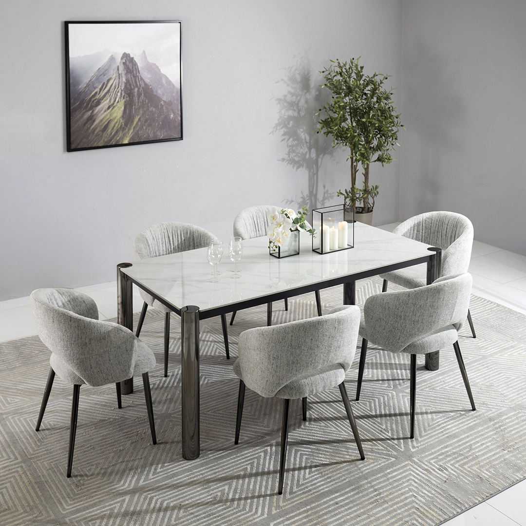 Spindle 6-Seater Dining Set