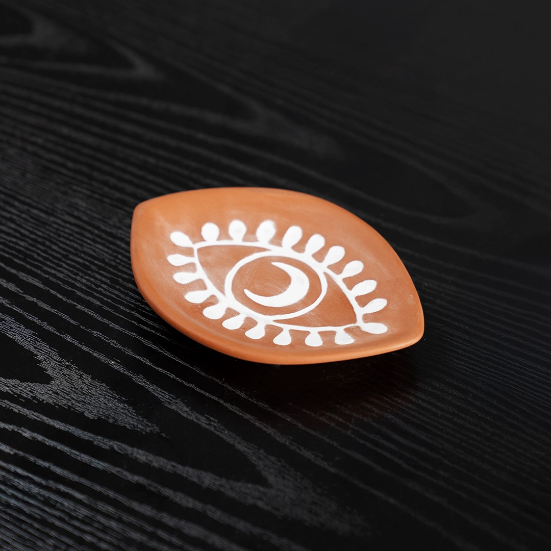 Auden ceramic trinket tray accent 13.4X9.5X1.8cm