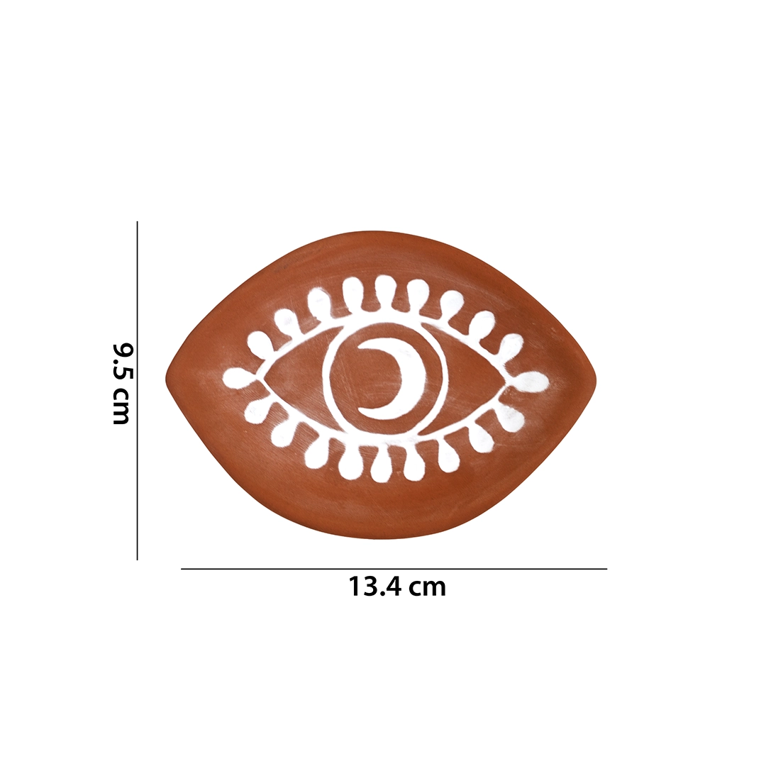 Auden ceramic trinket tray accent 13.4X9.5X1.8cm - Image 2