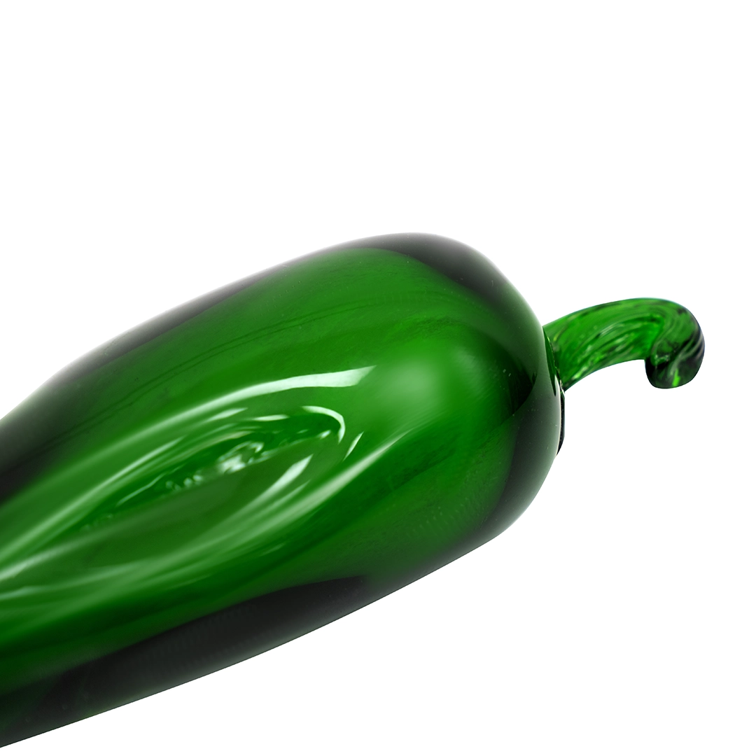 Lemont glass green chilli accent 19.5x5x5cm - Image 3