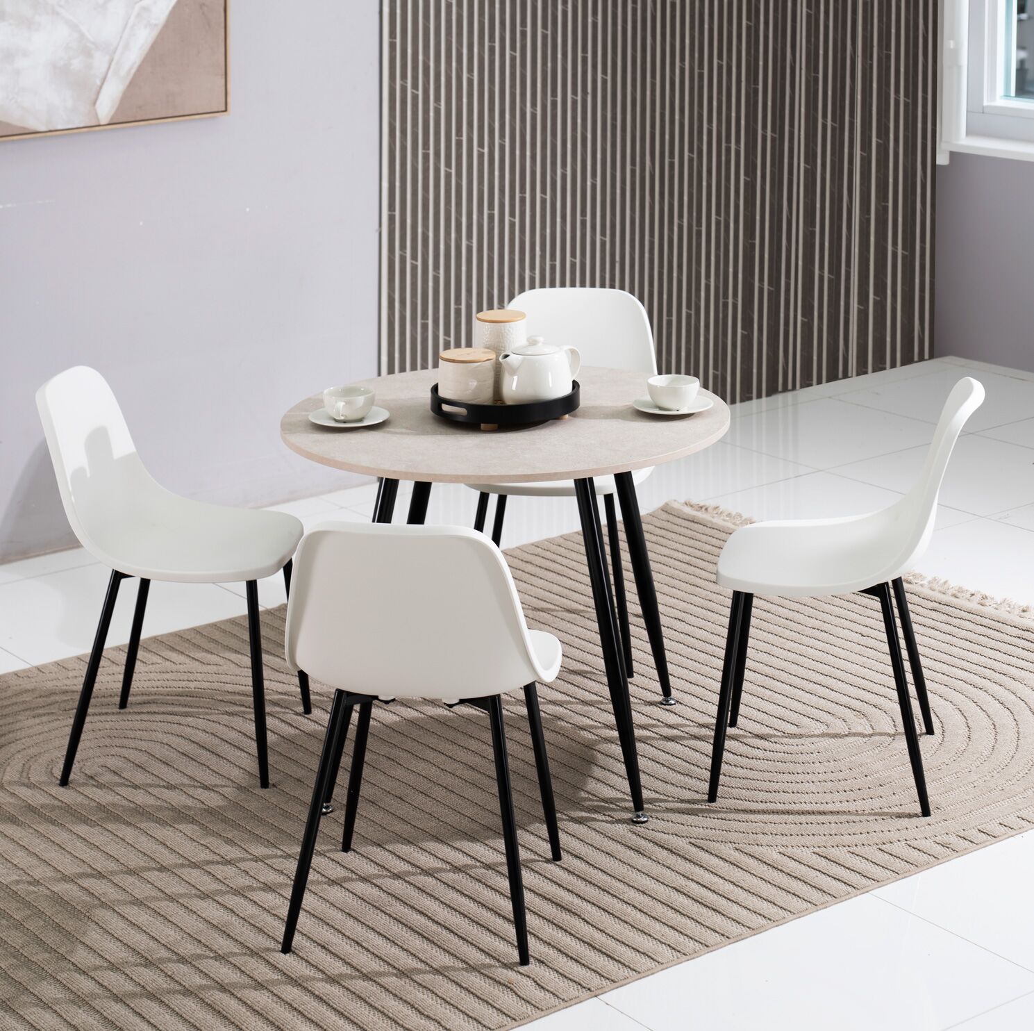 Irie 4-Seater Dining Set