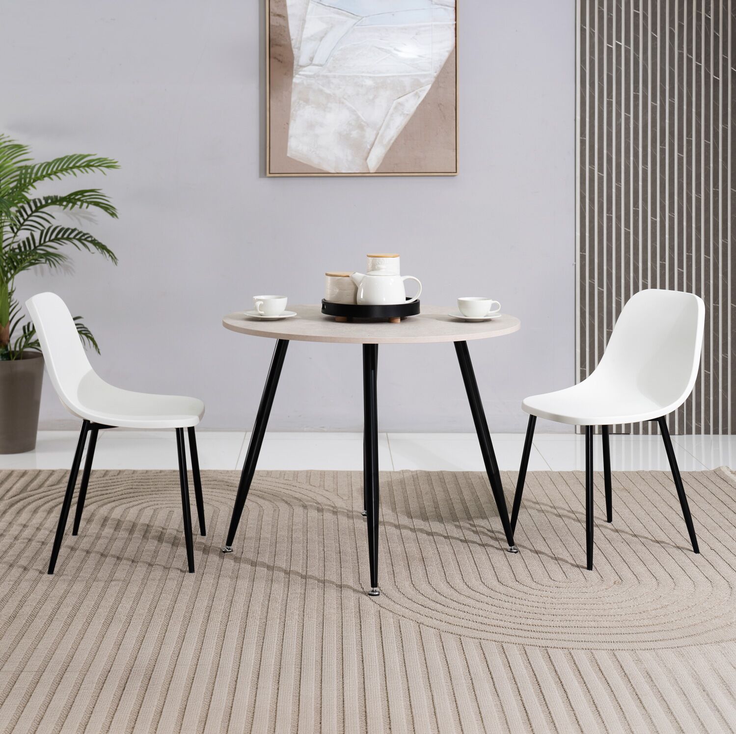 Irie 4-Seater Dining Set - Image 5