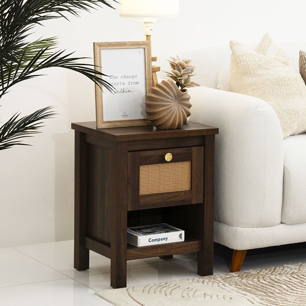 Agoda End Table-Walnut - Image 11