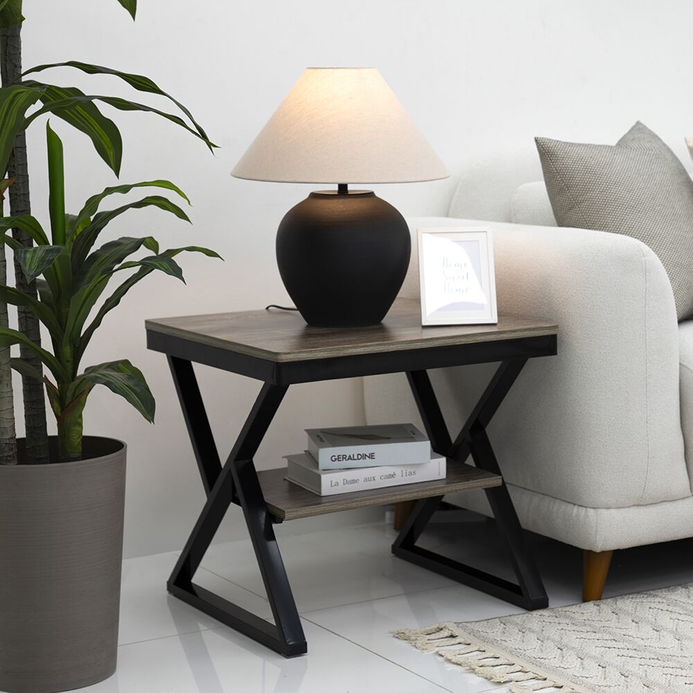 Nile 3-piece Coffee Table Set-Grey - Image 11